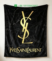 Yves Saint Laurent Throw Blankets